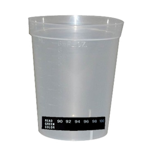 Beaker Cup with Temperature Strip