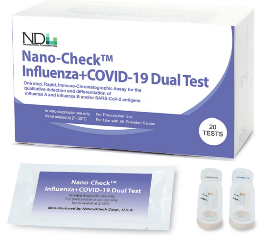 Nano-Check Flu Covid Box pic