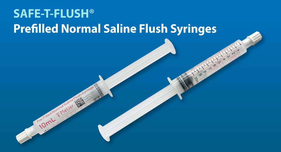 METIER SAFE T FLUSH SALINE