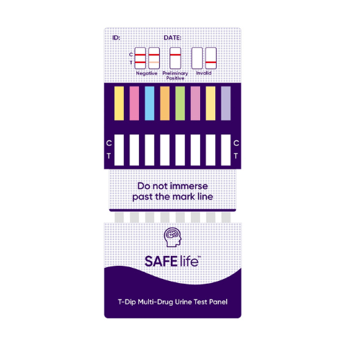 SAFElife™ T-Dip Urine Panel Test